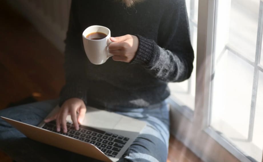 working from home