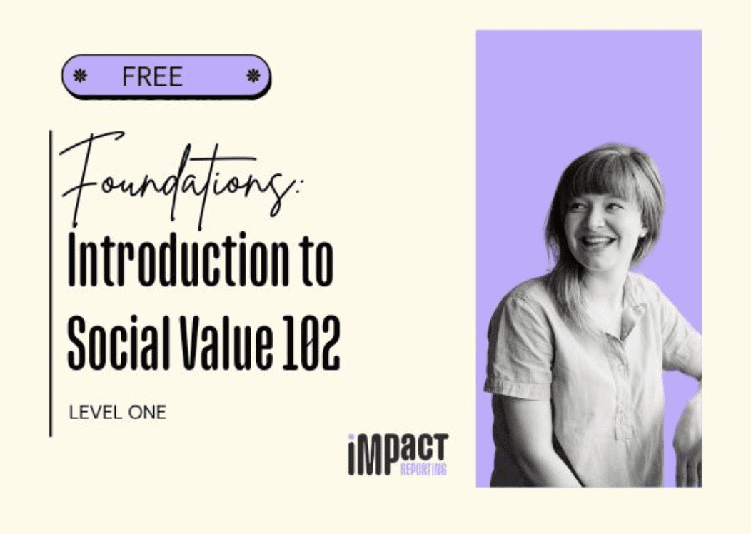 Introduction to social value course 